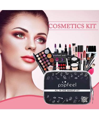 Multi-Purpose Makeup Kit All-in-One Makeup Gift Set Makeup Essential Starter Kit Lip Brush Eyeshadow Palette Highly Pigmented Cosmetic Palette - Buy Online on GoSupps.com