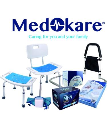 Medokare Commode Liners Pail Bags - 48 Pack | Medical Grade Sanitary Bags for Adult Commode Chair | Bedside Toilet Liners - Pack of 48 - Buy Online on GoSupps.com