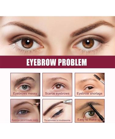 Eyebrow Care Kit 4D Laminated Multi-Function Eyebrow Concealer Contour Brush Starter Kit Eyebrow Pen Long Lasting Waterproof Eyebrow Gel 4D Hair Stroke Brow Stamp Brush (taupe 1pc) taupe 1pc - Buy Online on GoSupps.com