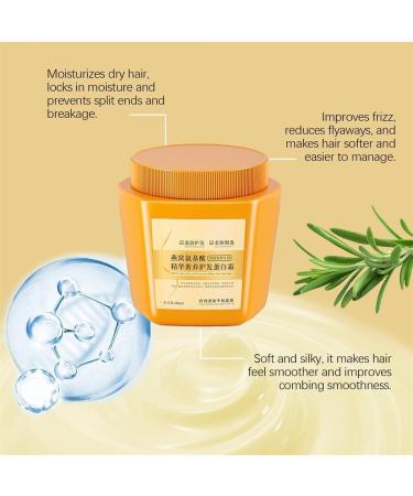 Amino Acid Essence Luxury Nourishing Hair Protein Cream 500ml Birds Nest Amino Acid Hair Care Protein Cream for Dry Frizzy Damaged Hair - Buy Online on GoSupps.com
