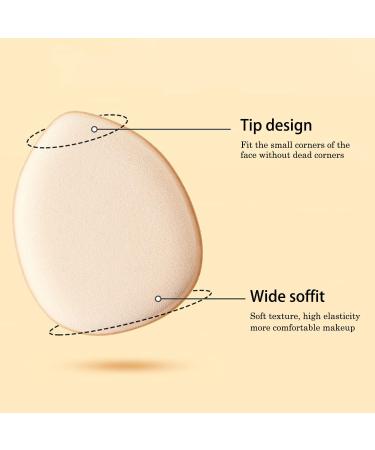 6 Piece Finger Powder Puff Set for Flawless Foundation Application - Black & White - Buy Online on GoSupps.com