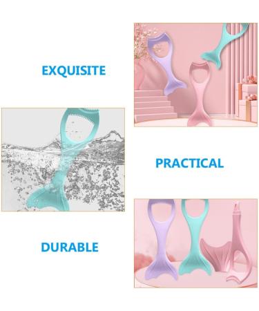 Mipcase Mascara Shield 3 in 1 Eyelash Tool Silicone Mascara Guard Compact Eyelash Separator Tool for Women Girls Blue - Buy Online on GoSupps.com