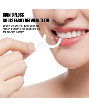 Humdcdy Portable Dental Floss Dispenser - Refillable Tooth Silk Box for Adults | Automatic Pop-Up Dental Donor for On-the-Go Oral Care - Buy Online on GoSupps.com