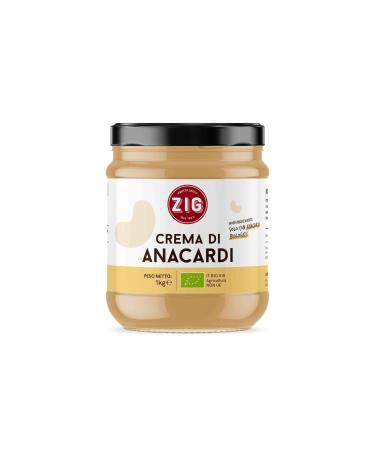 ZIG - Organic cashew cream - Single ingredient, 100% cashew nuts 1 kg