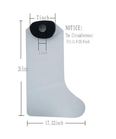 Waterproof Leg Cast Cover for Adults - Shower Protector for Broken Legs, Wounds, and Burns - Reusable, Watertight, and Sealed - Keeps Plasters and Bandages Dry - Buy Online on GoSupps.com