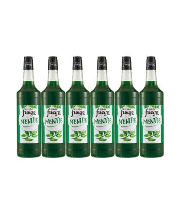 Fuego Spearmint Syrup - 6 x 1L