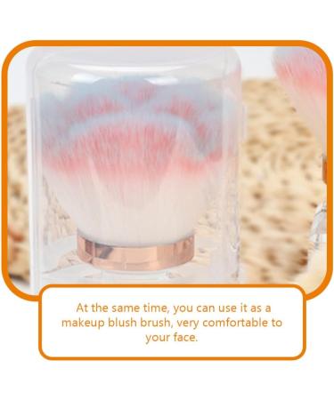 minkissy Foundation Makeup Blush Brush Foundation Applicator Cosmetic Applicator Foundation Brush Nail Cleaning Powder Makeup Supplies Nail Brush Manicure Abs Travel - Buy Online on GoSupps.com