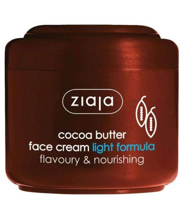 Ziaja Cocoa Butter Light Formula Face Cream - Hydrating 50 ml & 100 ml | International Shipping Available - Buy Online on GoSupps.com
