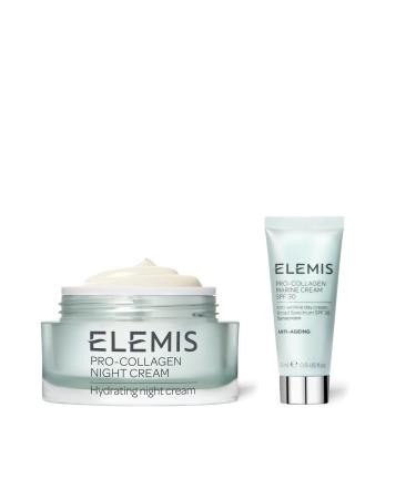 ELEMIS Ultimate Pro-Collagen Hydration Duo Intensive Anti-Aging Day and Night Cream Reveal Plumper Firmer Skin with This Gift Set Includes Night Cream Exclusive to Amazon