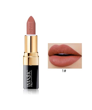 CCbeauty 6 Colors Matte Lipsticks Set for Women - Long-Lasting & Moisturizing, Nude & Natural Shades - Perfect Valentine's Day Gift for Her - Buy Online on GoSupps.com