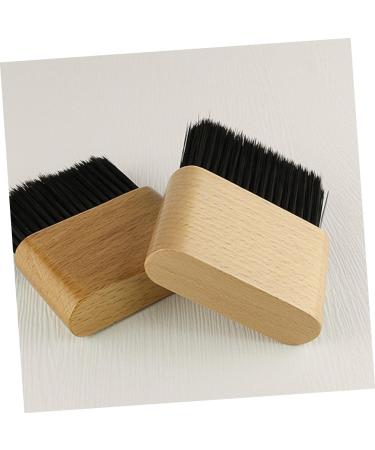 DOITOOL 1pc Cleaning Brush Face Duster Car Duster Salon Barber Duster Salon Duster Cleaning Duster Salon Haircut Duster Styling Comb Hair Brush Hair Removal Brush Wooden Neck - Buy Online on GoSupps.com