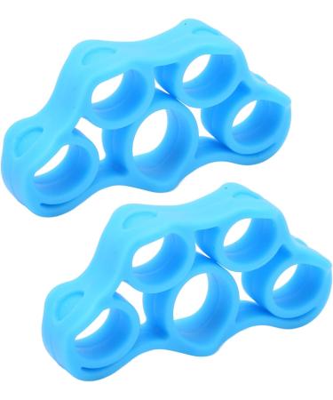 Finger Exerciser Lightweight Improve Finger Dexterity High Flexibility Hand Resistance Band for Exercise for the Elderly Light Blue 6.6lb - Buy Online on GoSupps.com