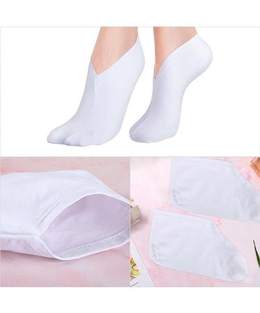 Moisturizing Foot Spa Socks - 5 Pairs Cotton Cosmetc Lotion Socks for Dry Cracked Feet - International Shipping - Buy Online on GoSupps.com
