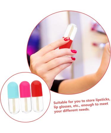 SHERCHPRY 9 pi ces Tubes Gloss L vres Vides Transparents Miniatures pour DIY Compact Rechargeables Conteneurs Brillants pour Cosm tiques Couleur Al atoire Couleur Al atoire - Buy Online on GoSupps.com
