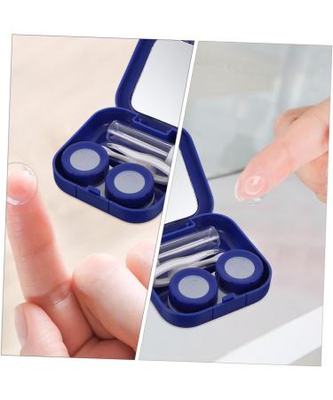 Shop Homsfou 8-Sentence Colored Contact Lenses Applicator & Eyelash Tweezers Tool Perfect Contact Lens Insertion & Storage Solution - Buy Online on GoSupps.com