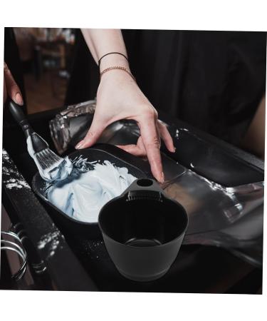 OUNONA 4pi ces Bol de M lange pour Teinture Capillaire Lot de Plastique Noir avec Poign e pour D coloration Coloration et Traitements Coiffure - Buy Online on GoSupps.com