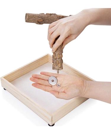 KINTOR Portable Tee Stand for Small Medium Parrots - Parrot Play Stand & Perch Gym - Buy Online on GoSupps.com