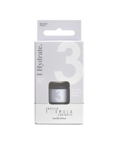 Protein Formula Hydrate Nail Treatment 15ml. Panthenol helps to hydrate the nails. Plant Keratin proteins and Glycerin combine to leave the nails feeling conditioned healthy.