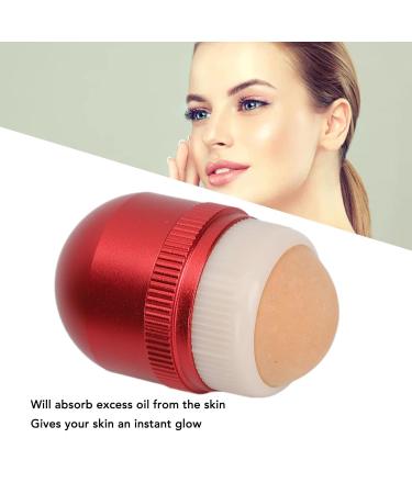 Egg Shape Volcanic Face Roller | Reusable Aluminum Shell | Oil Absorbing Facial Tool - Buy Online on GoSupps.com
