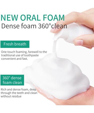 Whitening Toothpaste Mousse Probiotics Bright Whitening Teeth Mousse Herbal Brightening Oral Repair Mousse Teeth Mousse Toothpaste Refreshing Breath Deep Cleaning Toothpaste (3) - Buy Online on GoSupps.com