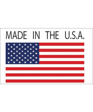 Rogue River Tactical 4 Pack USA American Flag Decal Bumper Sticker 5x3 United Sates of America - Buy Online on GoSupps.com