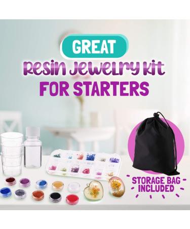 Goody King Resin Jewelry Making Starter Kit with Silicone Molds and Supplies - DIY Epoxy Resin for Beginners - Buy Online on GoSupps.com