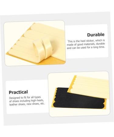 FOMIYES Anti-Slip Shoe Inserts - 12 Sheets Grip Tape Cushion Pads for Big Shoes | Non-Slip Foam Protector Stickers - Buy Online on GoSupps.com