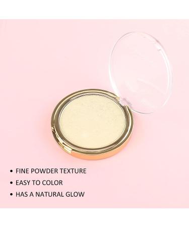 Boobeen Highlighter Powder Palette - Shimmer Illuminator for Face Makeup - Long Lasting Glow for Brighter Skin 03 - Buy Online on GoSupps.com