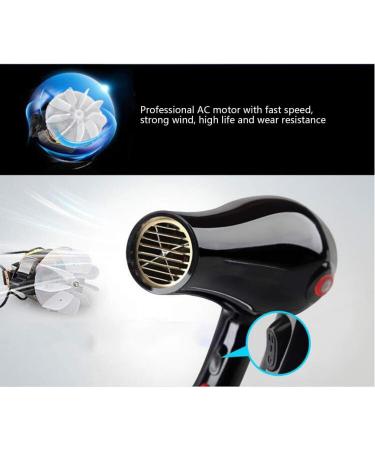 2300W Power Ionic Hair Dryer Professional Salon Dry Hair Hairdryer with 2 Concentrators LED Digital Display Hanging Loop Powerful AC Motor 3 Heat Settings and 2 Speed 2.5m Long Cable Small Gift - Buy Online on GoSupps.com