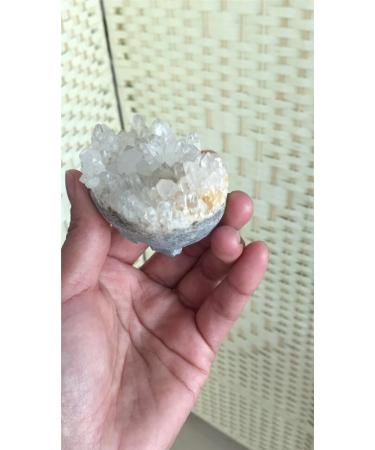 2018 Natural Clear Crystal Cluster Hedgehog Handmade Carved Crystal Gemstone Animal as Gift Decoration - Buy Online on GoSupps.com