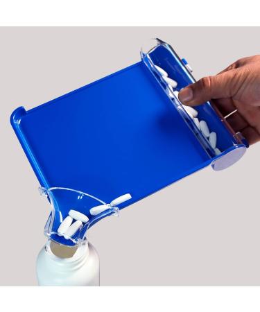 Buy Upgraded Pill Counter Tray with Spatula - Larger Size Guide Cap No Spill | Efficient Pill Counting Solution - Buy Online on GoSupps.com