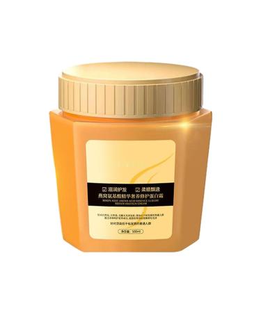 WJnflQN Conditioner Split End & Damaged Hair Repair - 500ml Anti-Frizz Straightener Post-Color Repair Treatment Styling for Home & Travel