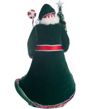 Katherine's Collection 2023 Peppermint Palace Papa Peppermint 19-in Santa Claus - Buy Online on GoSupps.com