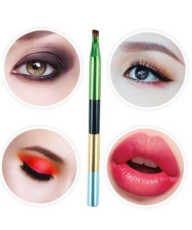 FOMIYES 2pcs Multifunctional Makeup Brush Set - Eyeshadow Eyebrow Lip & Concealer Brushes with Cap - Travel-Friendly Cosmetic Tools - Buy Online on GoSupps.com