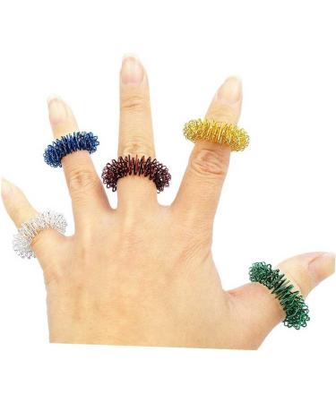 Beaupretty 36-Piece Acupressure Rings Set - Childrens Stress Relief Toys & Finger Massage Devices for Fun & Decompression - Buy Online on GoSupps.com