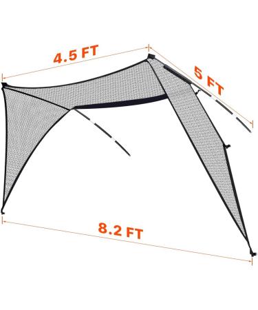 Gagalileo Golf Roof Net Attachment for 10x7x6FT Golf Hitting Nets - Training Aids - Buy Online on GoSupps.com