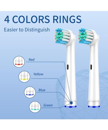 20 Pcs Replacement Toothbrush Heads for Oral-B Braun Electric Toothbrush | Compatible with 7000 Pro 1000 9600 500 3000 8000 - Buy Online on GoSupps.com