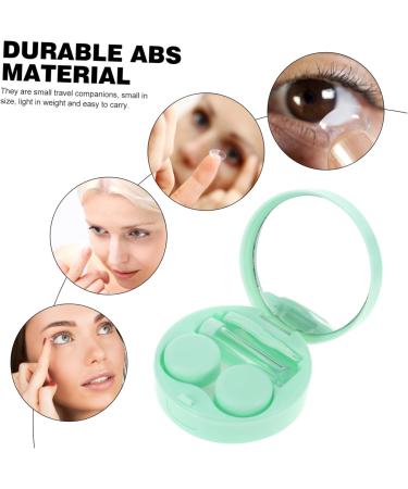 Buy Homsfou Colored Contact Lens Containers - Travel-Friendly Eye Lens Holders & Fashion Cases - Buy Online on GoSupps.com