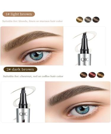 sylbx 2Pcs 3D Waterproof Eyebrow Pencil Eyebrow Pencil Liquid Eyebrow Pencil Makeup Eyebrow Pencil Eyebrow Pencil Liquid Eyebrow Pen Waterproof Pencil - Buy Online on GoSupps.com