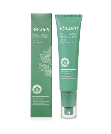 Bolden Brightening Moisturizer Face Sunscreen SPF 30 with Vitamin C | UVA/UVB Protection | No White Cast | 2.0 FL Oz - Buy Online on GoSupps.com