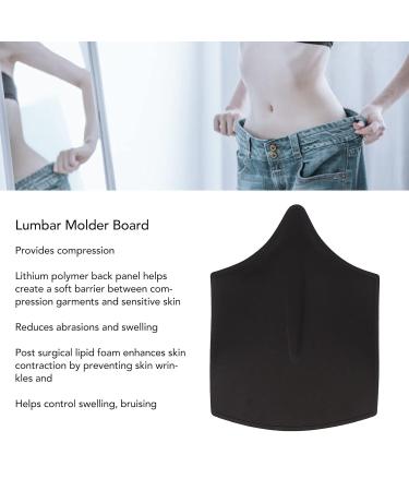 Lumbar Molder Back Board Liposuction BBL Post Surgery Supplies Waist Belly Wrap Board for Lipo Recovery Reduces Abrasions and Swelling 31 X 23cm/12.2 X 9.1in (Black) - Buy Online on GoSupps.com