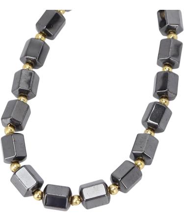 Unisex Magnetic Therapy Necklace - Health Energy Healing with H matit Pearls | Fashionable Pain Relief Gift - Buy Online on GoSupps.com