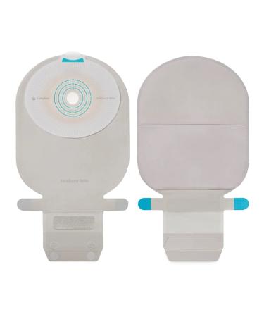 SenSura Mio Filtered Ostomy Pouch One-Piece System Maxi 1-3/8 Inch Stoma Drainable Flat Pre-Cut Coloplast 10476 - Box of 10