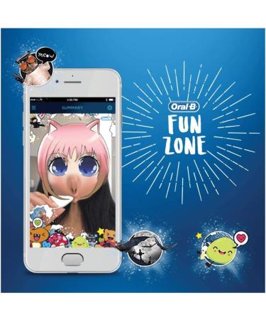 Oral-B Junior Smart Electric Toothbrush for Kids 6+ | 3 Cleaning Modes & Bluetooth App | Designed by Braun - Buy Online on GoSupps.com