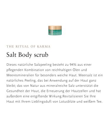 RITUALS The Ritual Of Karma Softening Body Scrub 300g - Exfoliate & Nourish | International Shipping Available - Buy Online on GoSupps.com