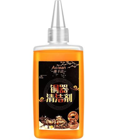 Brass Polish - 120ml Brass Tarnish Remover | Metal Polish for Copper Ornaments Copper Door Handles Copper Decorations Copper Tableware - Buy Online on GoSupps.com