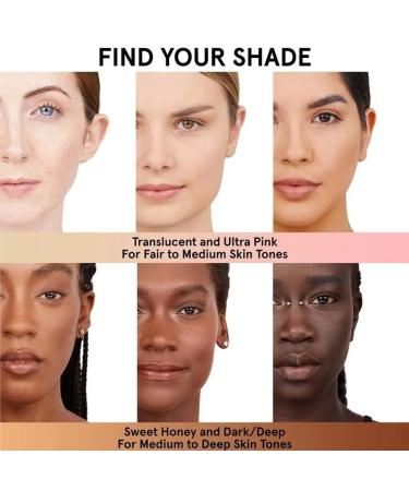 Ultimate Blurring Setting Powder | Waterproof Mini Ultra-Fine Face Loose Powder for Mature Skin | Matte Finish Makeup (ULTRA PINK) - Shop Now - Buy Online on GoSupps.com