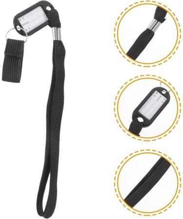 COHEALI Walking Stick Wrist Strap Cane Wrist Strap 4Pcs Walking Stick Hand Wrist Strap Lanyards Anti-lost Phone Walking Pole Straps Stylish Wrist Straps for Walking Sticks and Canes Black 28x2cm - Buy Online on GoSupps.com