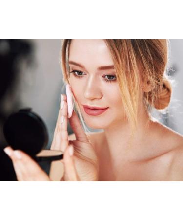 KOOBA 20pcs Latex-Free Makeup Powder Round Sponges - Disposable Beauty Blender for Flawless Foundation | Facial Puffs for All Skin Types - Buy Online on GoSupps.com