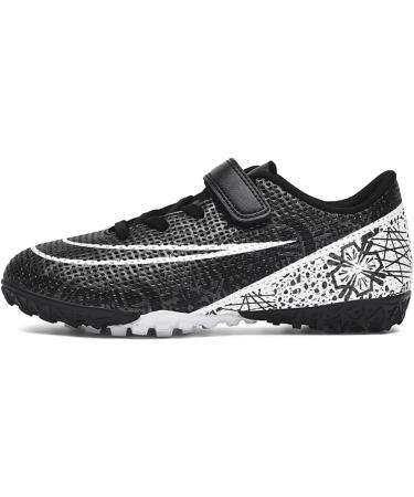 Buy KUUK Soccer Shoes for Kids - Black AG TF Football Training Shoes for Boys and Girls | Indoor & Artificial Grass Turf - Buy Online on GoSupps.com
